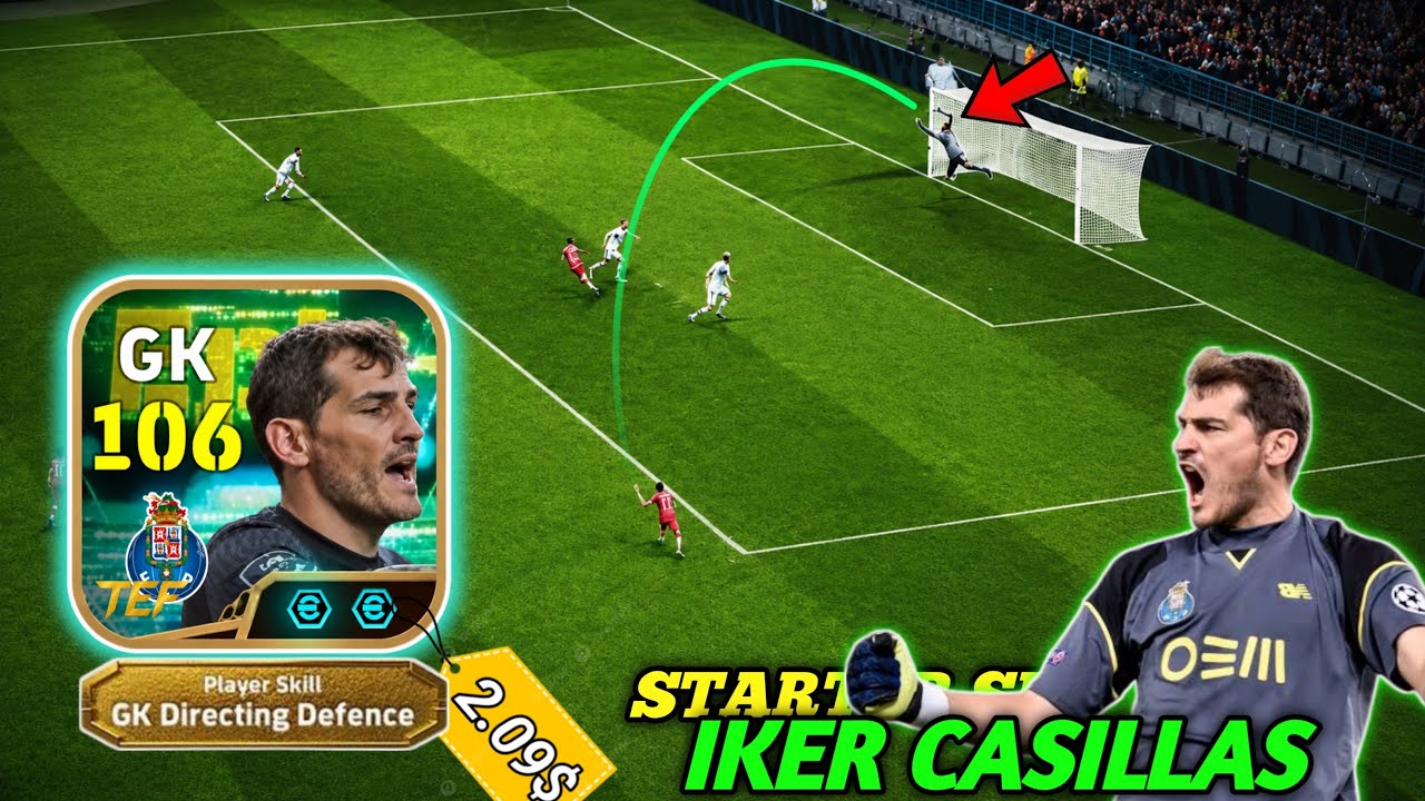 106 Rated Epic Iker Casillas Review! ๐ฑ Worth $2.30 or SKIP? | eFootball 2027 cover art