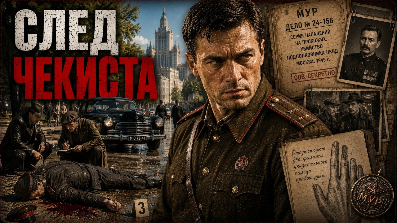 📖 Аудиокнига полная : " СЛЕД ЧЕКИСТА " Военные Истории / Реальные События👍 cover art