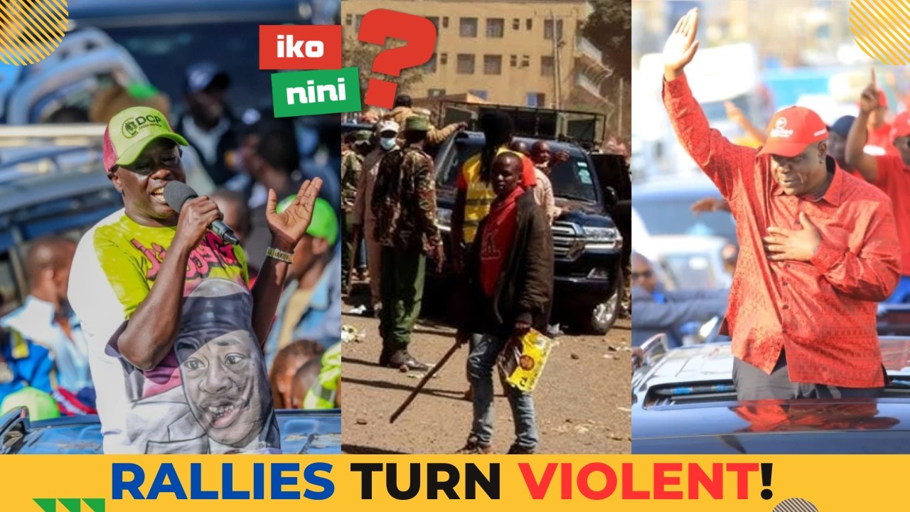 CHAOS IN RIFT VALLEY! Gachagua Convoy Attacked In Nakuru As Matiang'i Is Heckled Out Of Bomet! cover art
