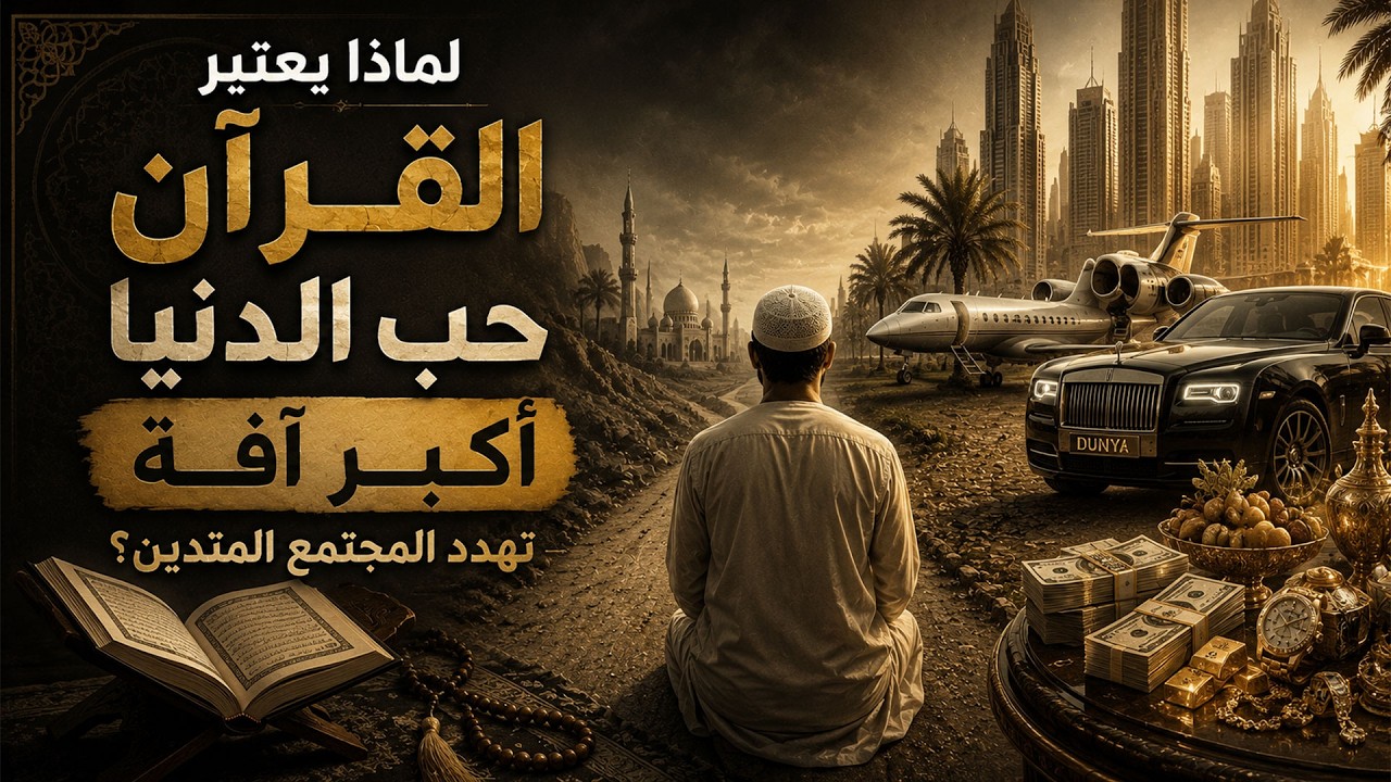 لماذا يعتبر القرآن حب الدنيا أكبر آفة تهدد المجتمع المتدين؟ | في المرآة cover art