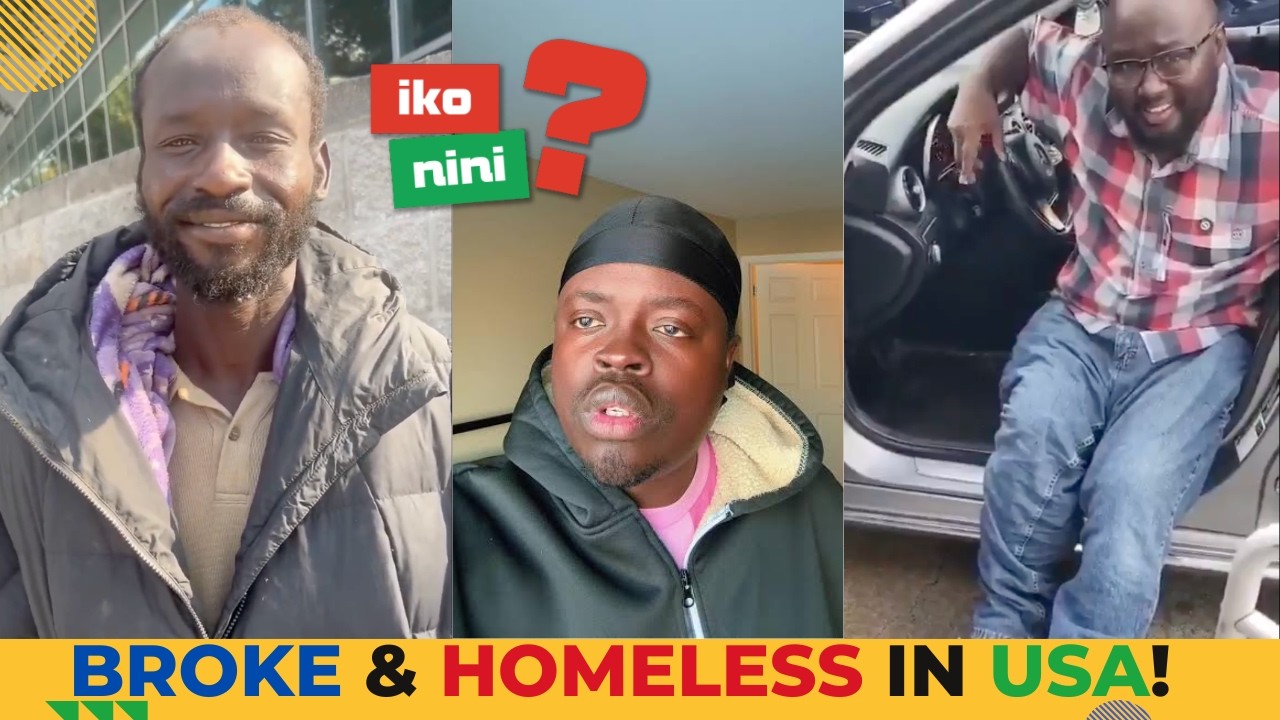 The Dark Truth About Life in America: Two Kenyans Homeless, Broke and Begging to Go Home cover art