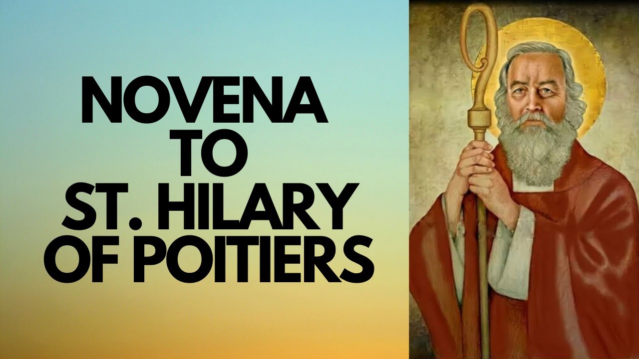 NOVENA TO SAINT HILARY OF POITIERS | Patron Saint of Lawyers | Catholic Novena cover art
