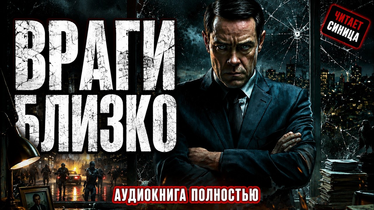 Слушать полностью: ВРАГИ БЛИЗКО / Аудиокнига / Читает Синица cover art