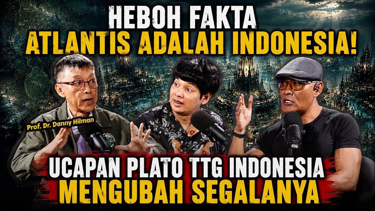 HEBOH 1 DUNIA‼️PLATO: ATLANTIS ADA DI INDONESIA ‼️- Danny Hilman - Koi - Underground cover art