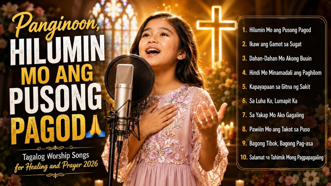 HILUMIN MO ANG PUSO KO🙏 Tagalog Worship Songs 2026 | Healing & Prayer | SLEPYER MUSIC cover art