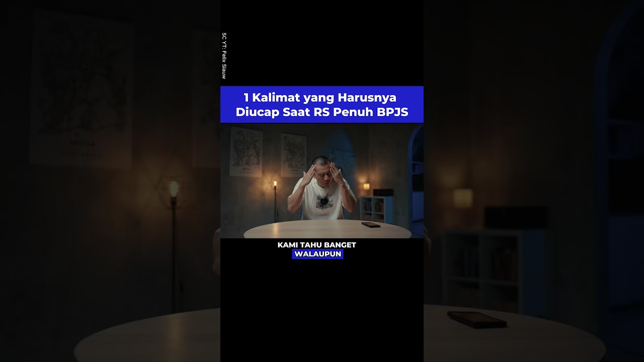 Harusnya seperti ini bicaranya #felixsiauw #yukngaji #nakes #bpjs #rumahsakit #komunikasi cover art