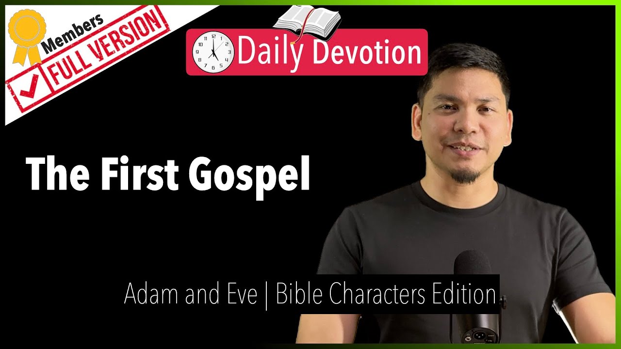 The First Gospel - Adam and Eve - Genesis 3:15 - 365 Daily Devotions cover art
