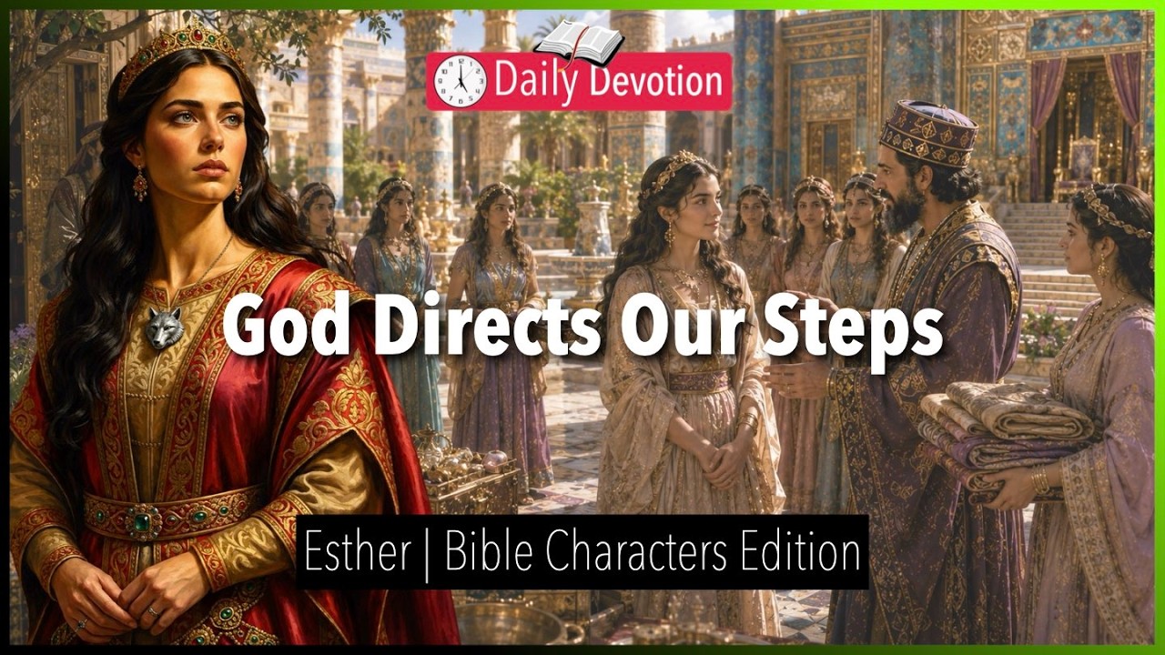 August 16: God Directs Our Steps - Esther - Esther 1-2 - 365 Daily Devotions cover art