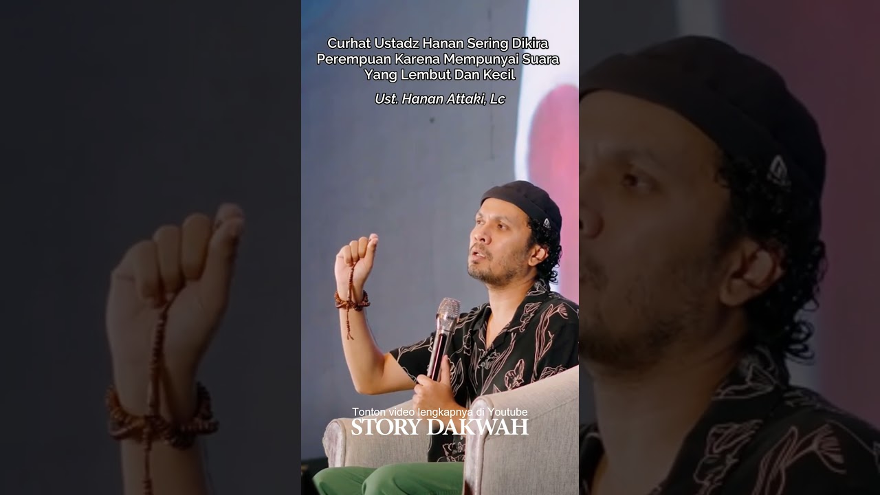 Curhat Ustadz Hanan Sering Dikira Perempuan Karena Suaranya Lembut #shorts #ustadzhananattaki #qna cover art