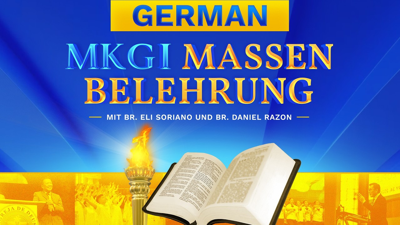 MKGI Massenbelehrung | Tag 5. |  14. August 2026 um 13.00 Uhr deutsche Zeit | German Translation cover art