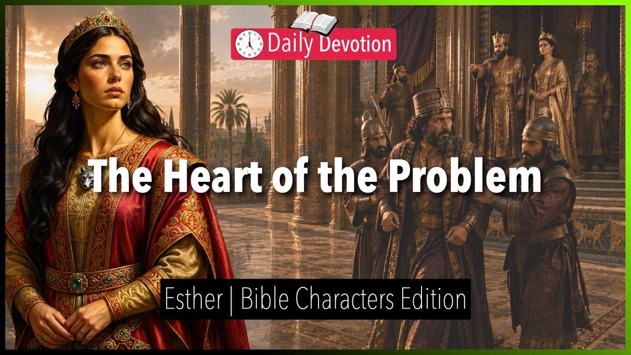 August 20: The Heart of the Problem - Esther - Esther 6–7 - 365 Daily Devotions cover art
