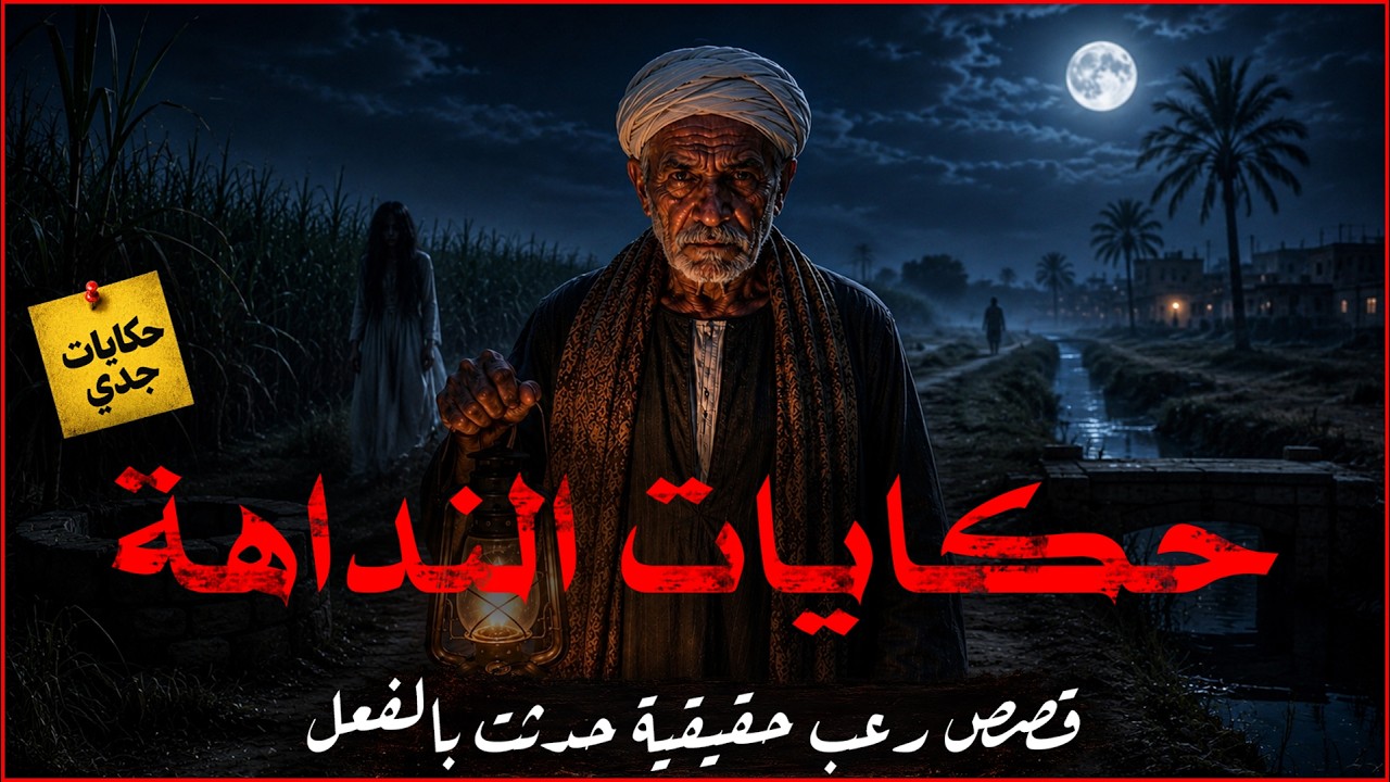 قصص رعب حقيقية حدثت بالفعل | جدي بيحكي 5 حكايات مرعبة جدا عن النداهة وعفاريت الغيط بالليل في الصعيد cover art