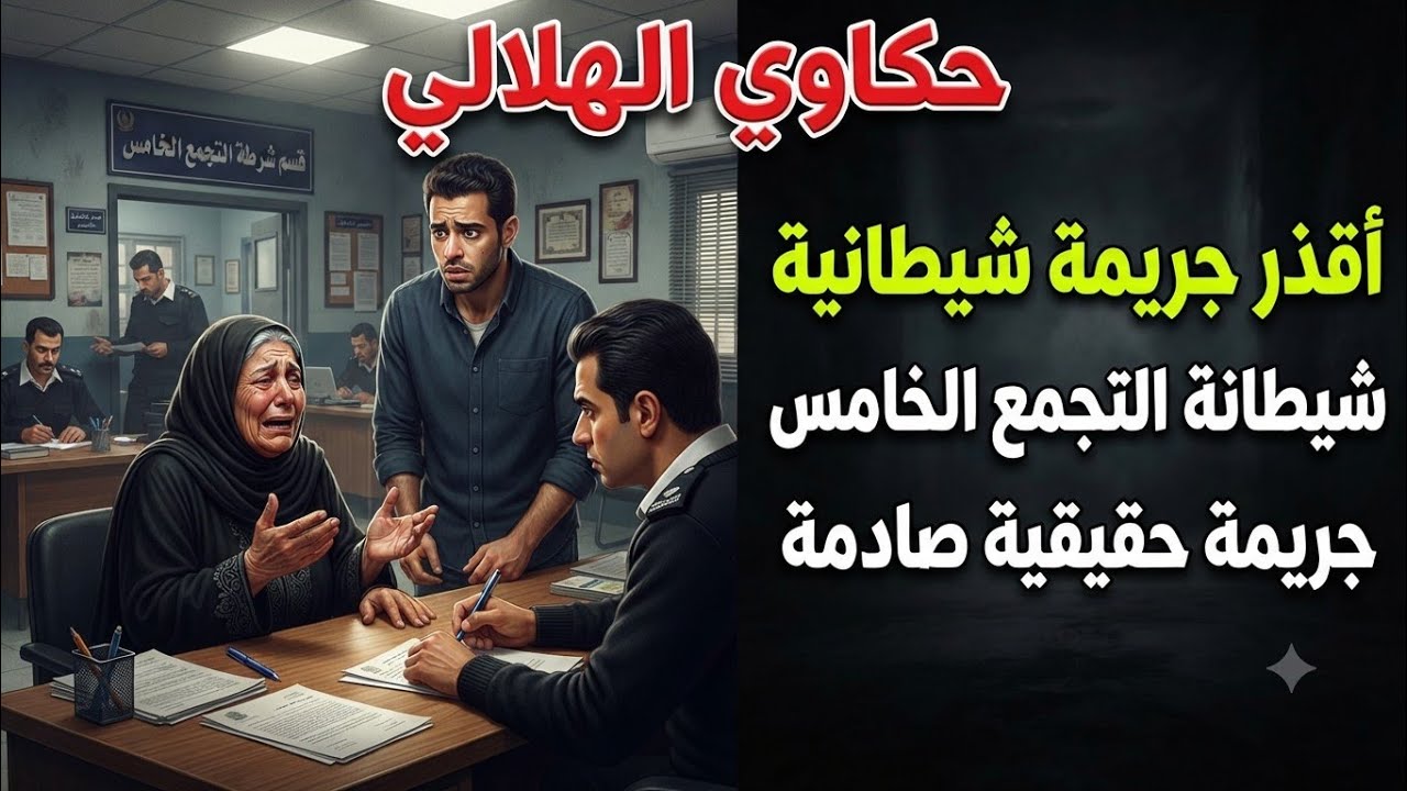 حكاوي الهلالي _أقذر جريمة شيطانية _ شيطانة التجمع الخامس _ جريمة حقيقية صادمة هزت الرأي العام cover art