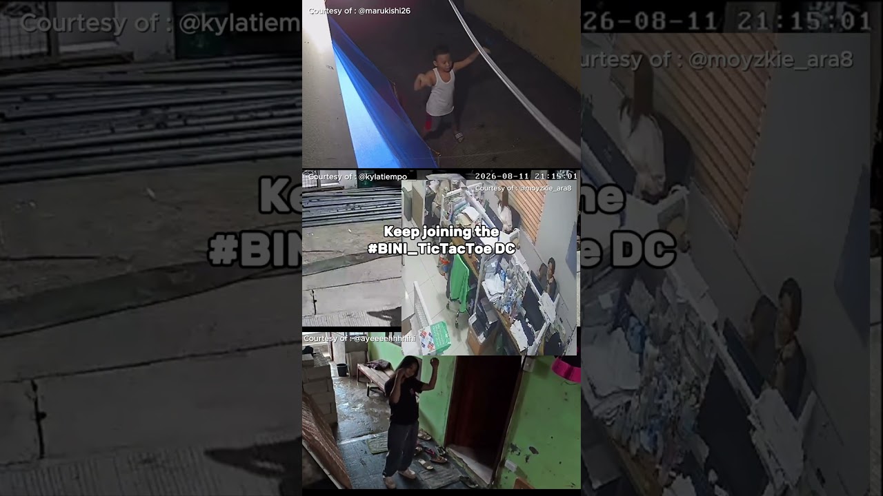 #BINI: CAUGHT ON CCTV: #BINI_TicTacToeDC stealing the show 📸🌸 cover art