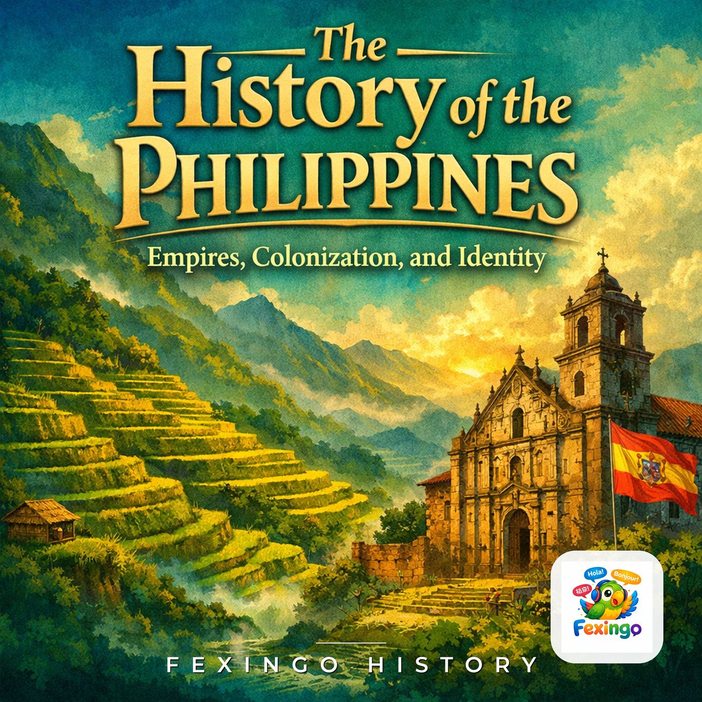 The History of the Philippines: Empires, Colonization, and Identity — Fexingo History cover art