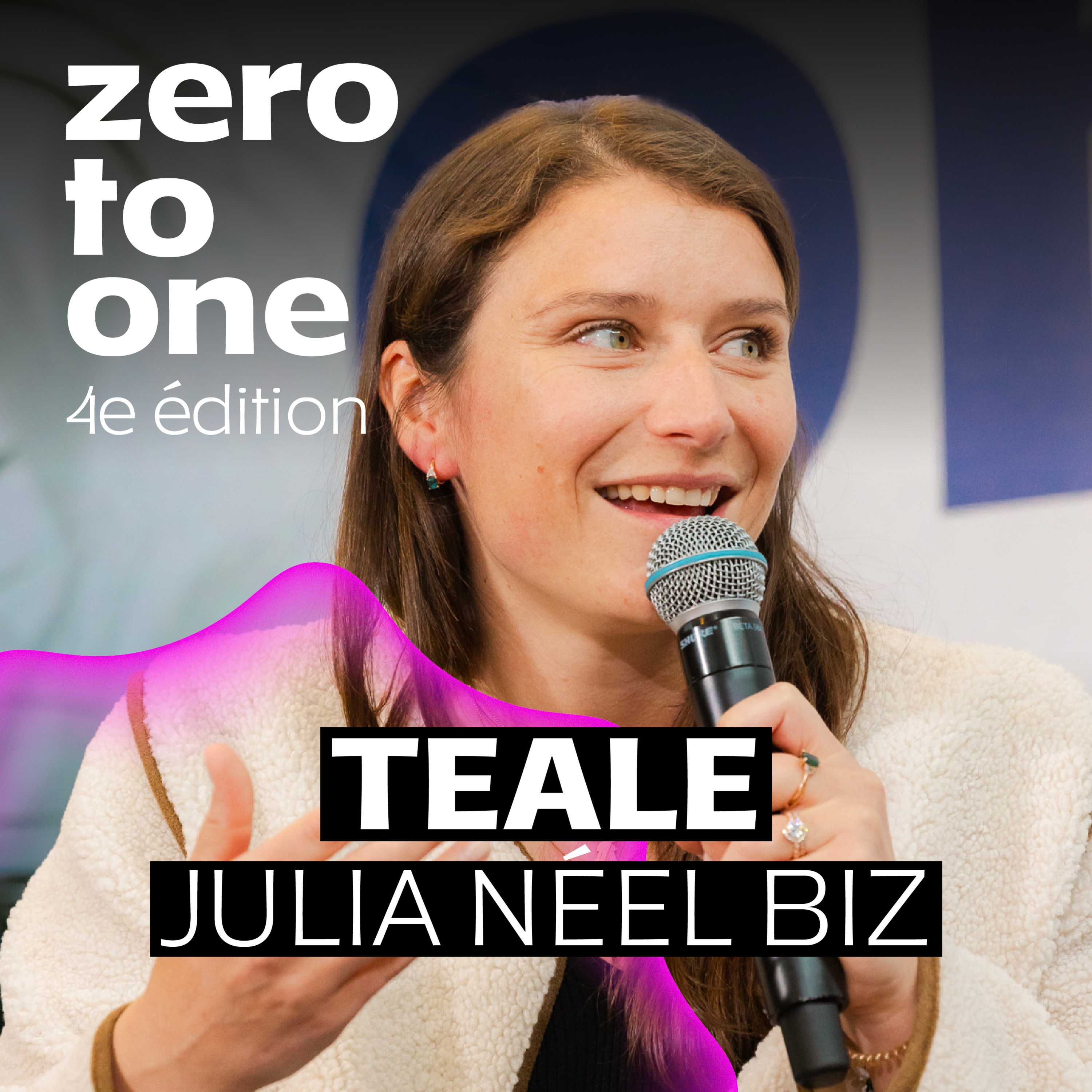 Agir pour la santé mentale en entreprise - La mission de Julia Néel Biz, teale cover art