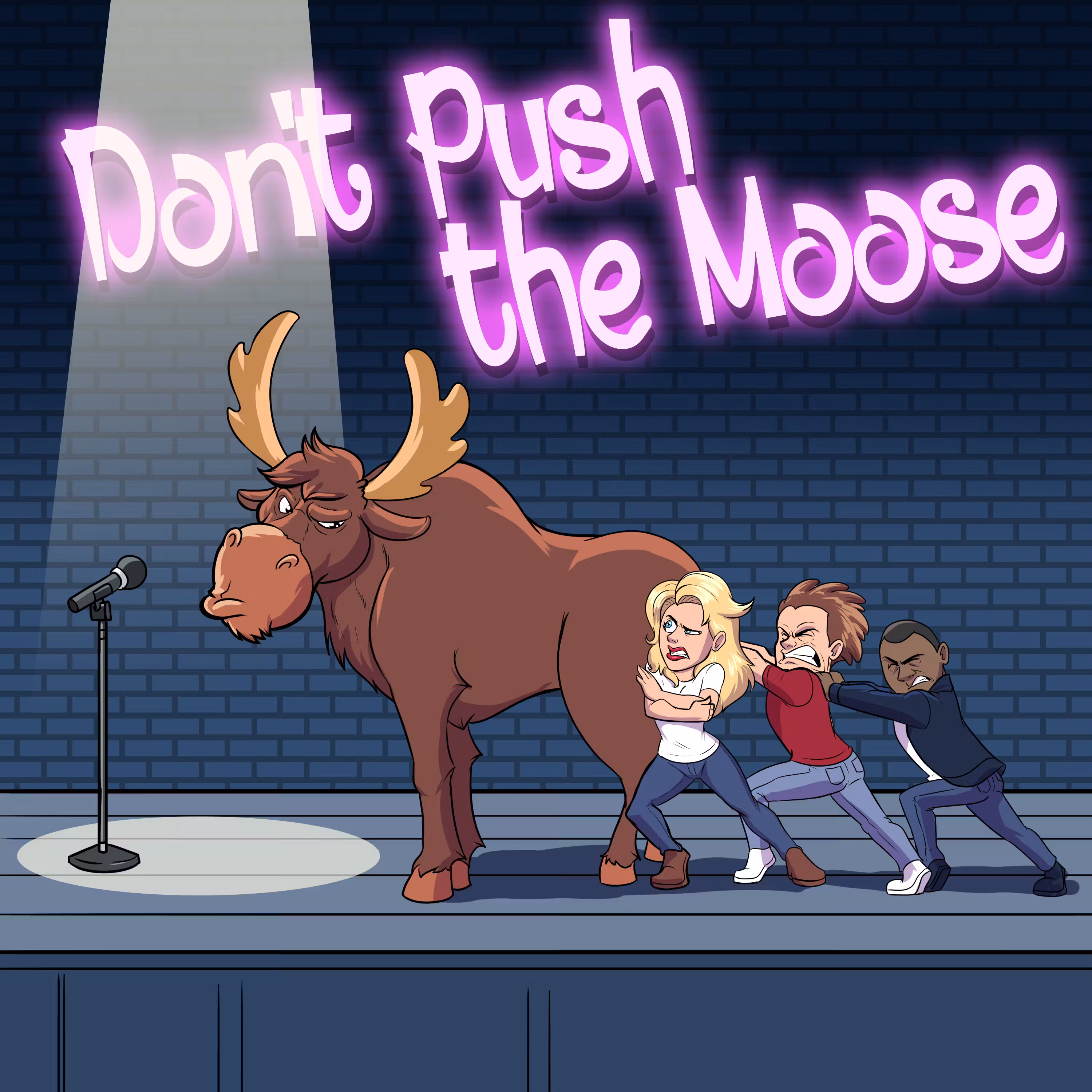 Don't Push The Moose | The Slightly Sleazy Speakeasy cover art
