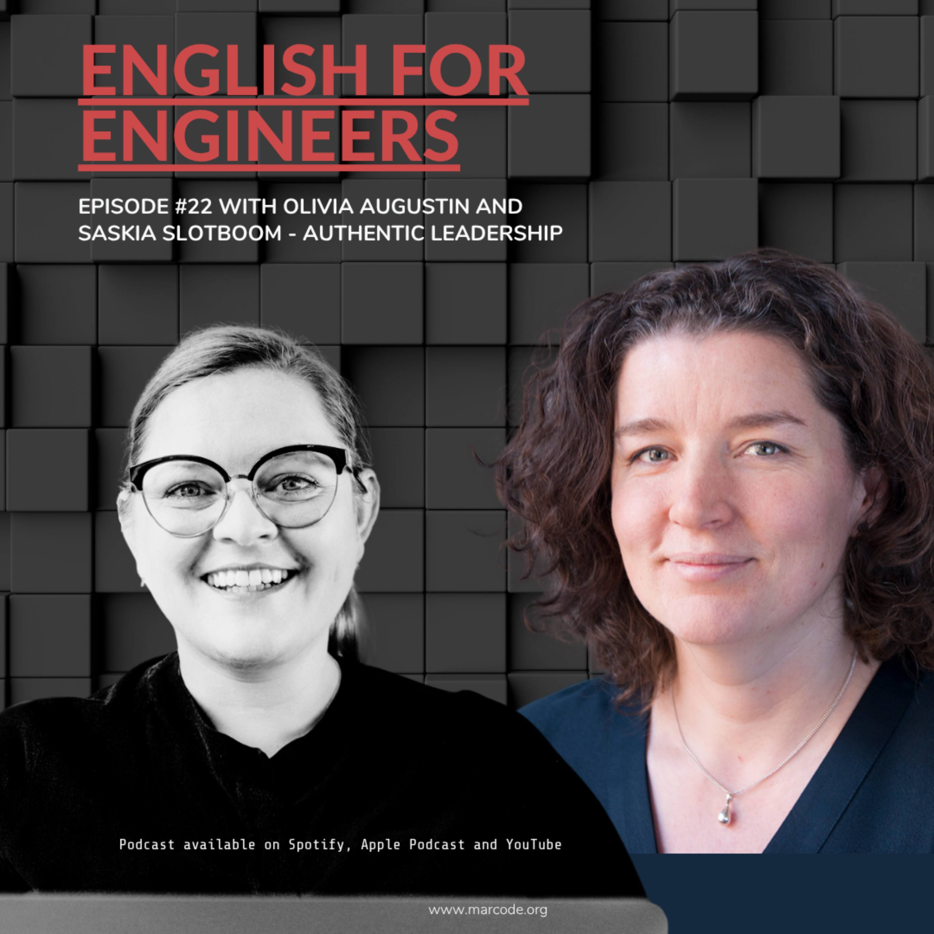 E22 Authentic Leadership for Technical Minds - with Saskia Slotboom cover art