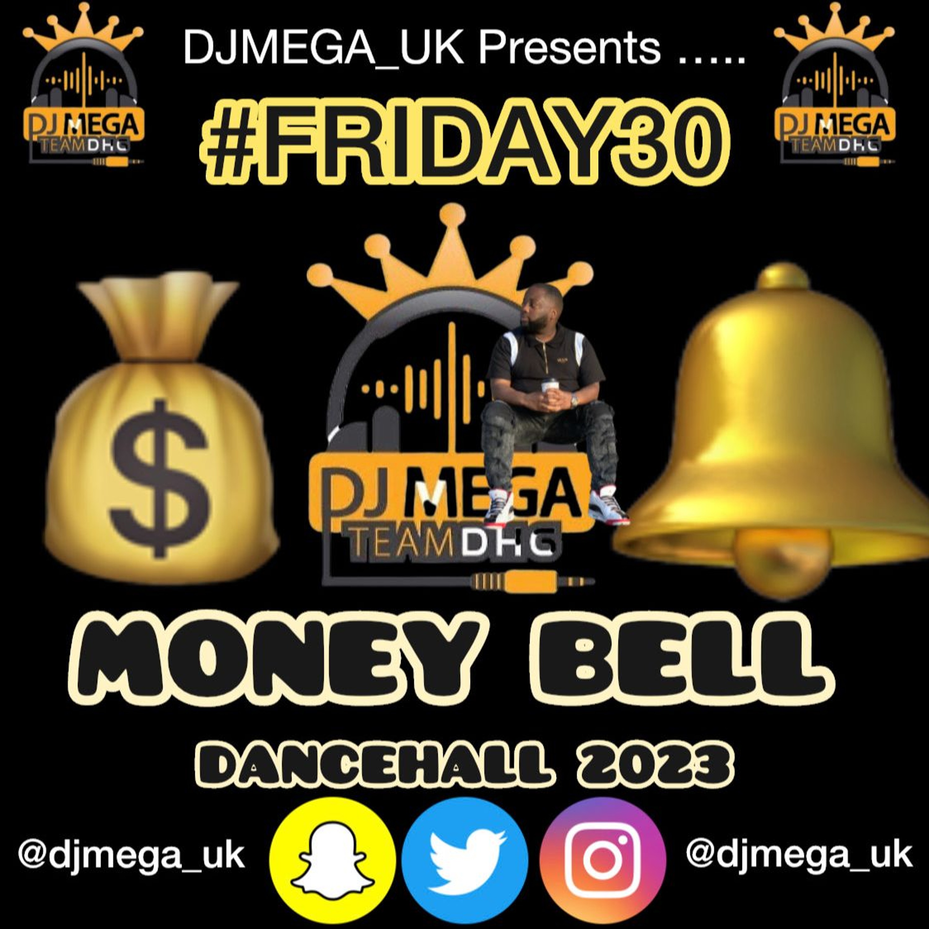 MONEY BELL [DANCEHALL MIX 2023] FT Vybz, Valiant, Kraft, Likkle Vybz, Skeng, Rajah & More @djmega_uk cover art