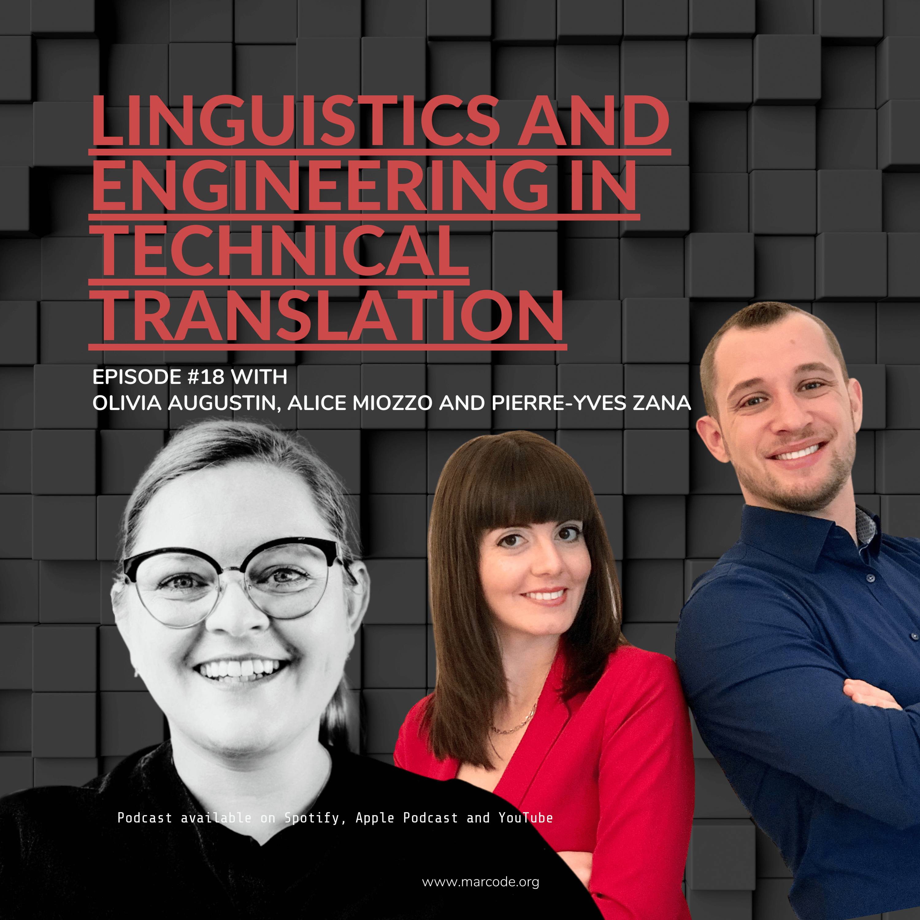 E18: Linguistics and Engineering in Technical Translation cover art