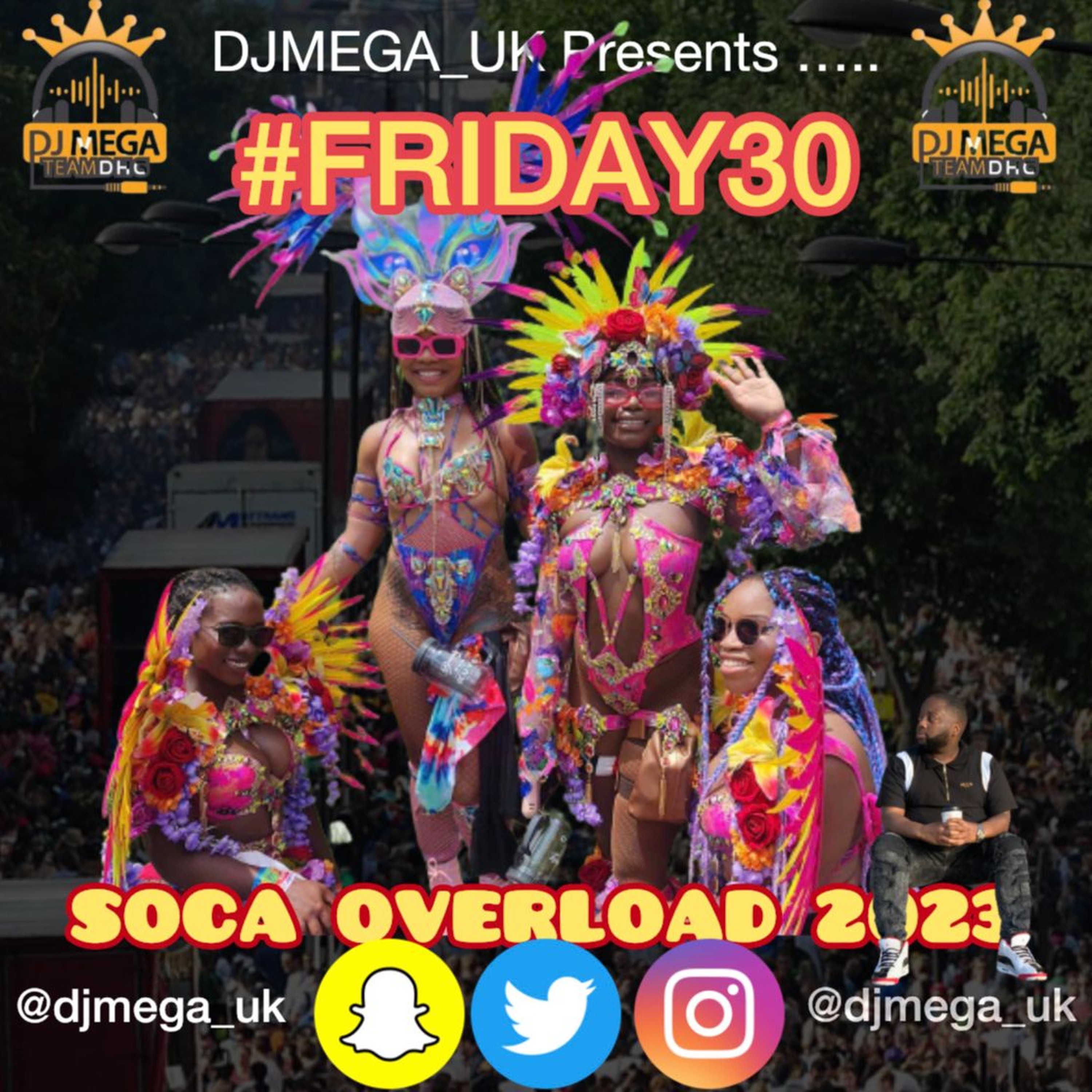 SOCA OVERLOAD 2023 FT KES, VOICE, YUNG BREDDA, MACHEL, PATRICE ROBERTS & MORE @DJMEGA_UK cover art