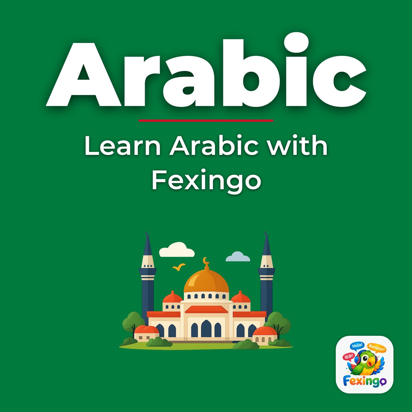 Arabic Weather Words - Hot and Cold - Learn Arabic with Fexingo cover art