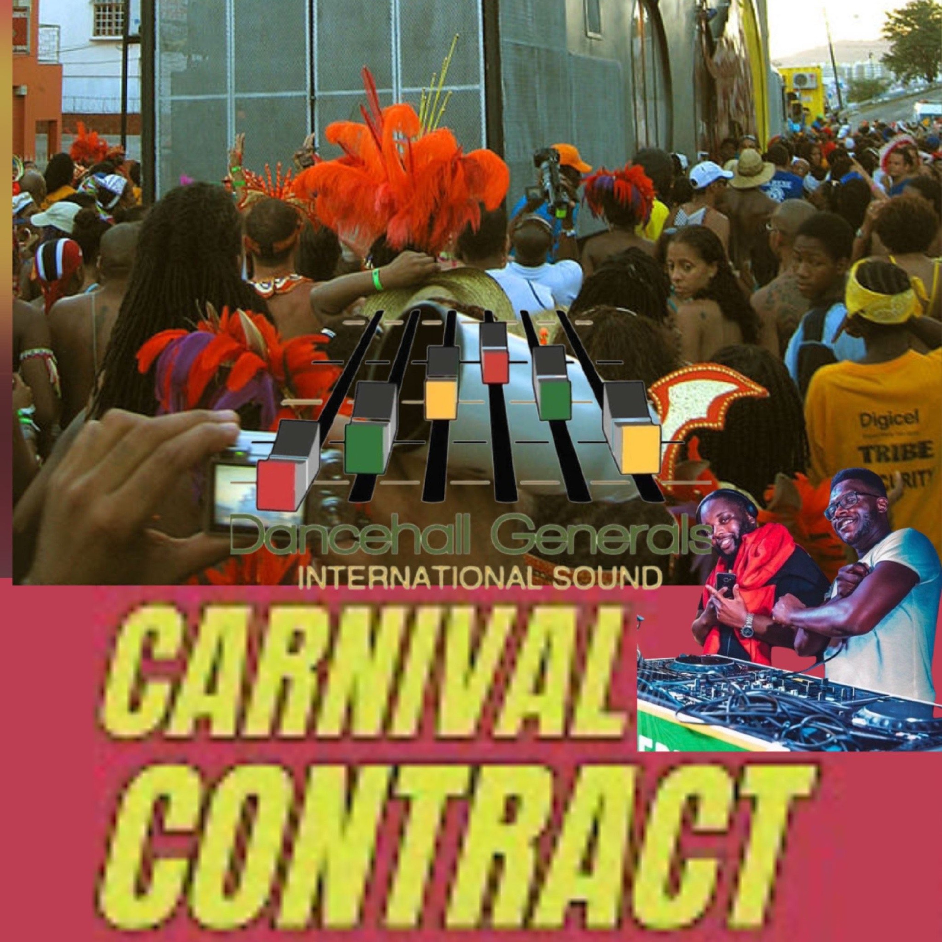Carnival Contract Riddim 2024 ft Bunji Garlin, Skinny Banton, Nessa Preppy, Sackie @djmega_uk cover art