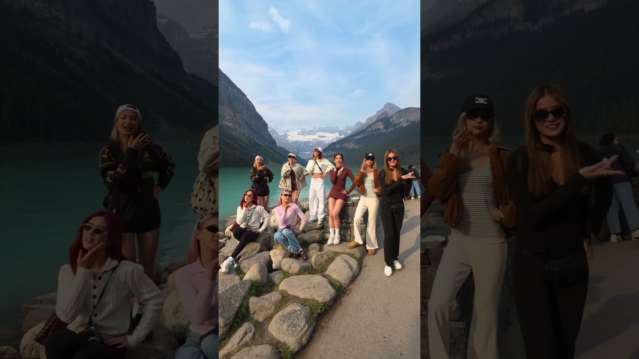 #BINI: One for you and one for me... and one for the Lake Louise, Alberta view!🏔️⭕❌ cover art