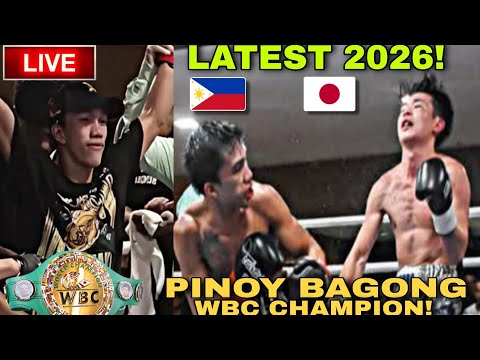 LATEST 2026! PINOY BAGONG WBC CHAMPION! 🇵🇭Medecilo vs 🇯🇵Nakashima Fight!