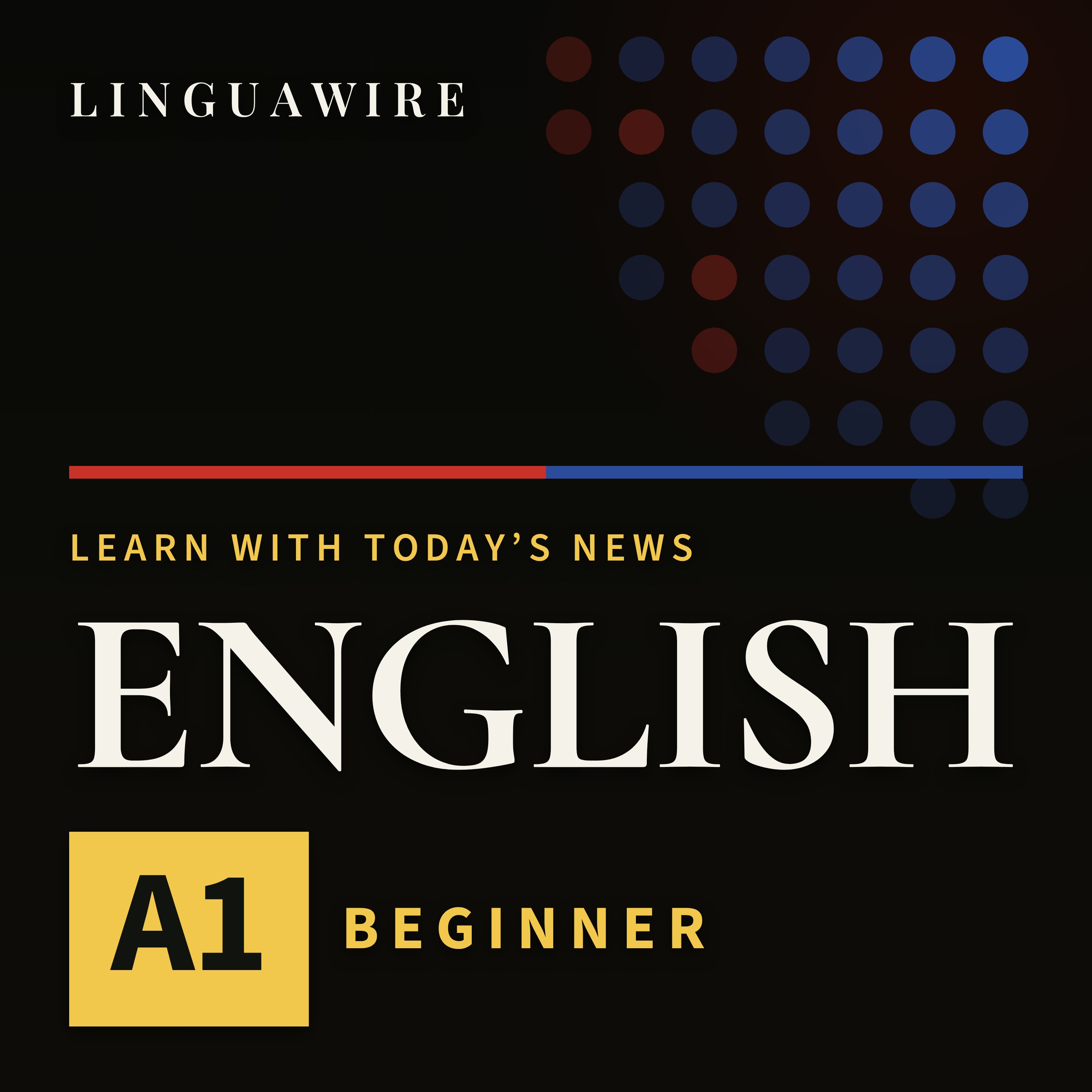 Learn English A1 | Slow Easy News for Beginners, Daily cover art