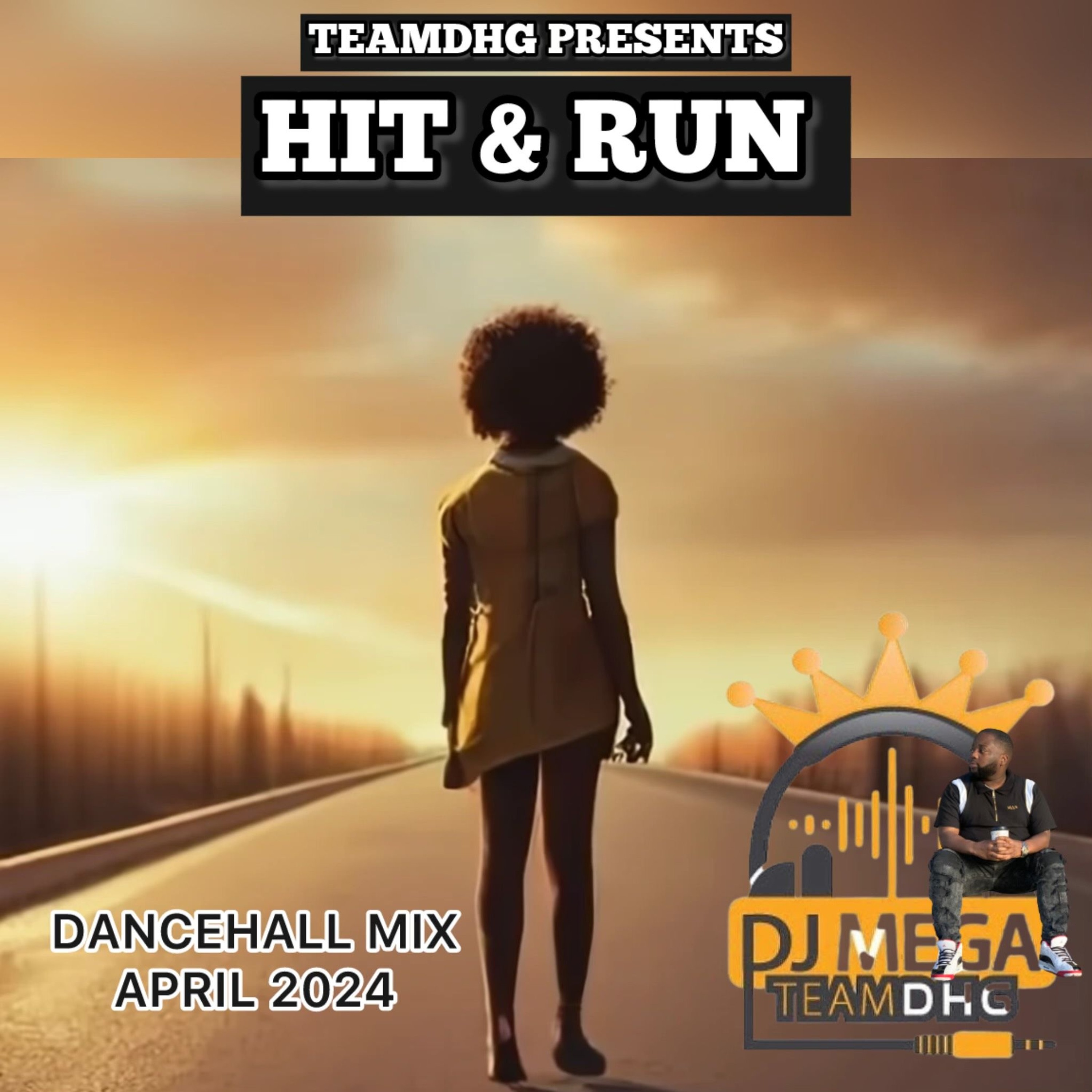 HIT & RUN DANCEHALL MIX 2024 Ft Shenseea, Vybzkartel, Kraft, Jada Kingdom, Rajah Wild.. @djmega_uk cover art