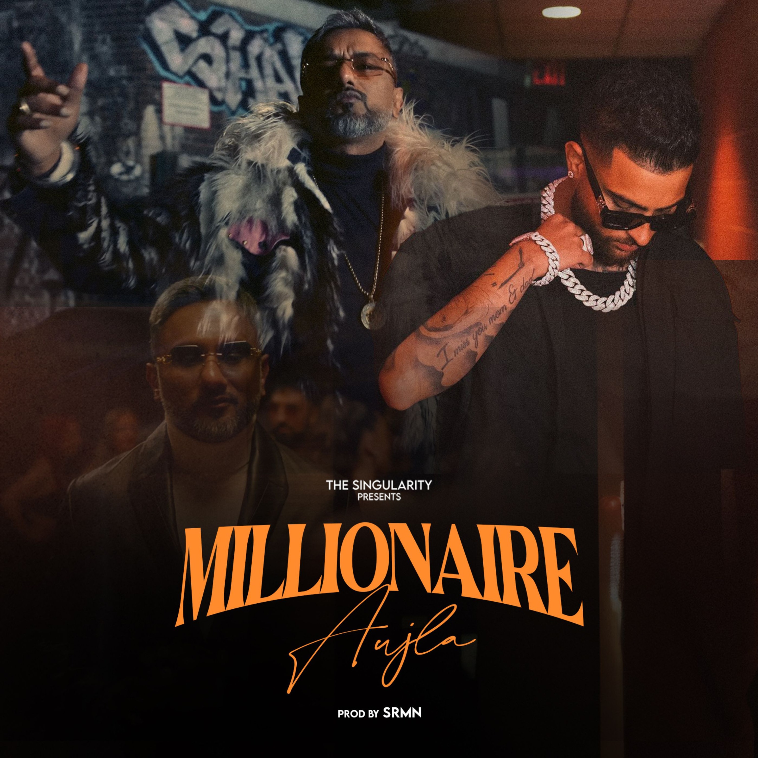 Millionaire Aujla Ft. Karan Aujla, Yo Yo Honey Singh & Ap Dhillon | New Punjabi Songs cover art