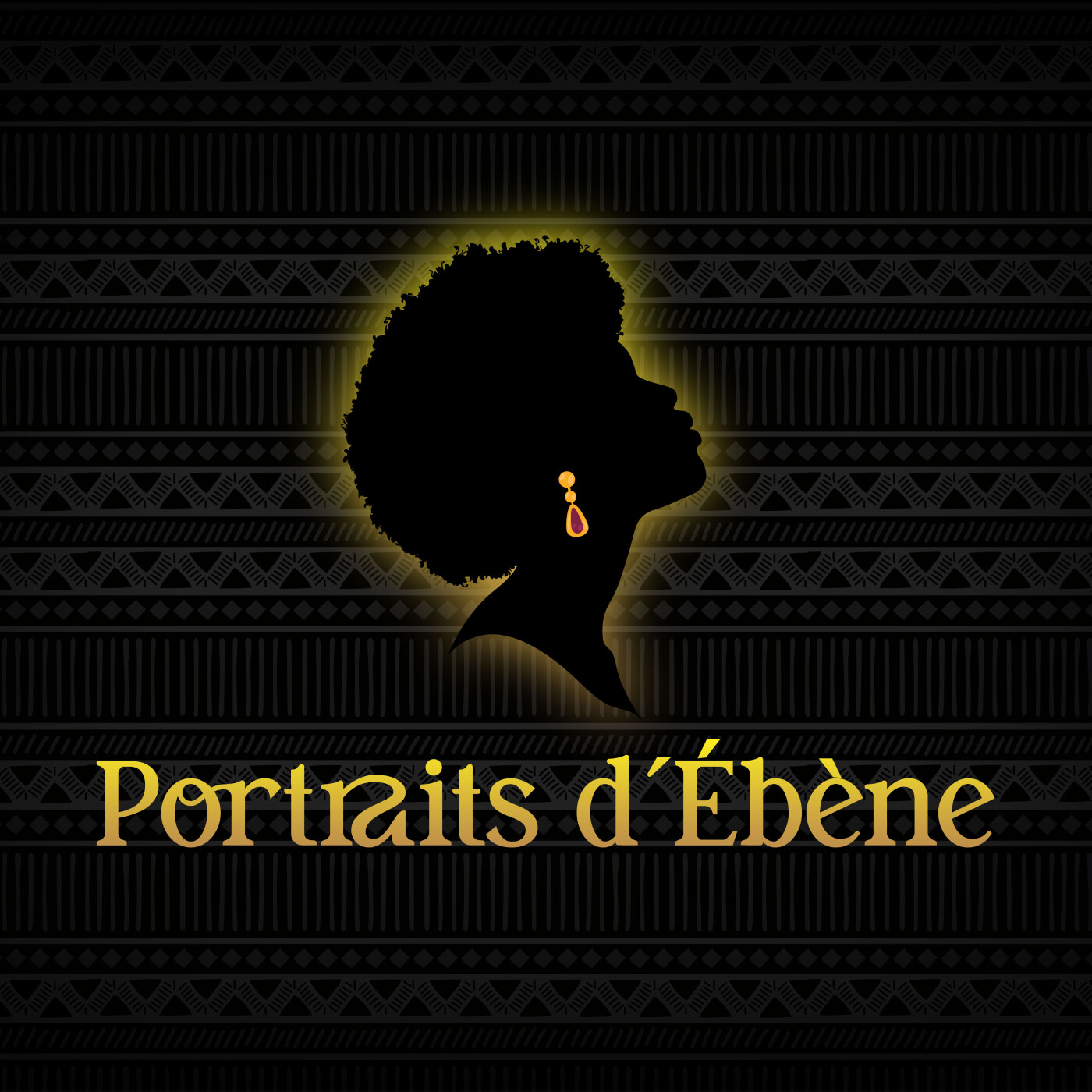 Portraits d'Ébène - Histoire des Figures Noires d'Afrique cover art