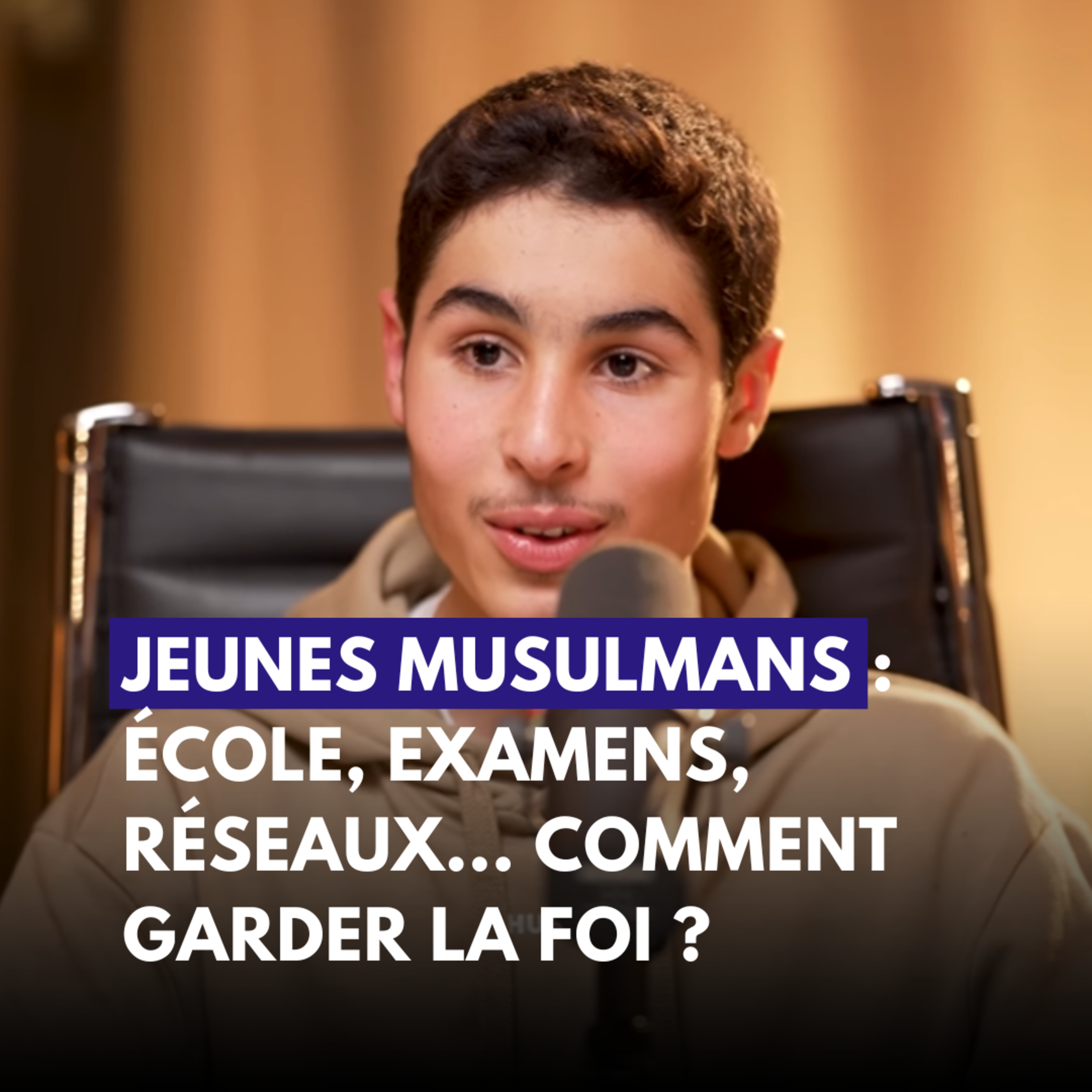 Jeunes musulmans : école, examens, réseaux… comment garder la foi ? - Philippe | Oussama | Imad | Houssain cover art