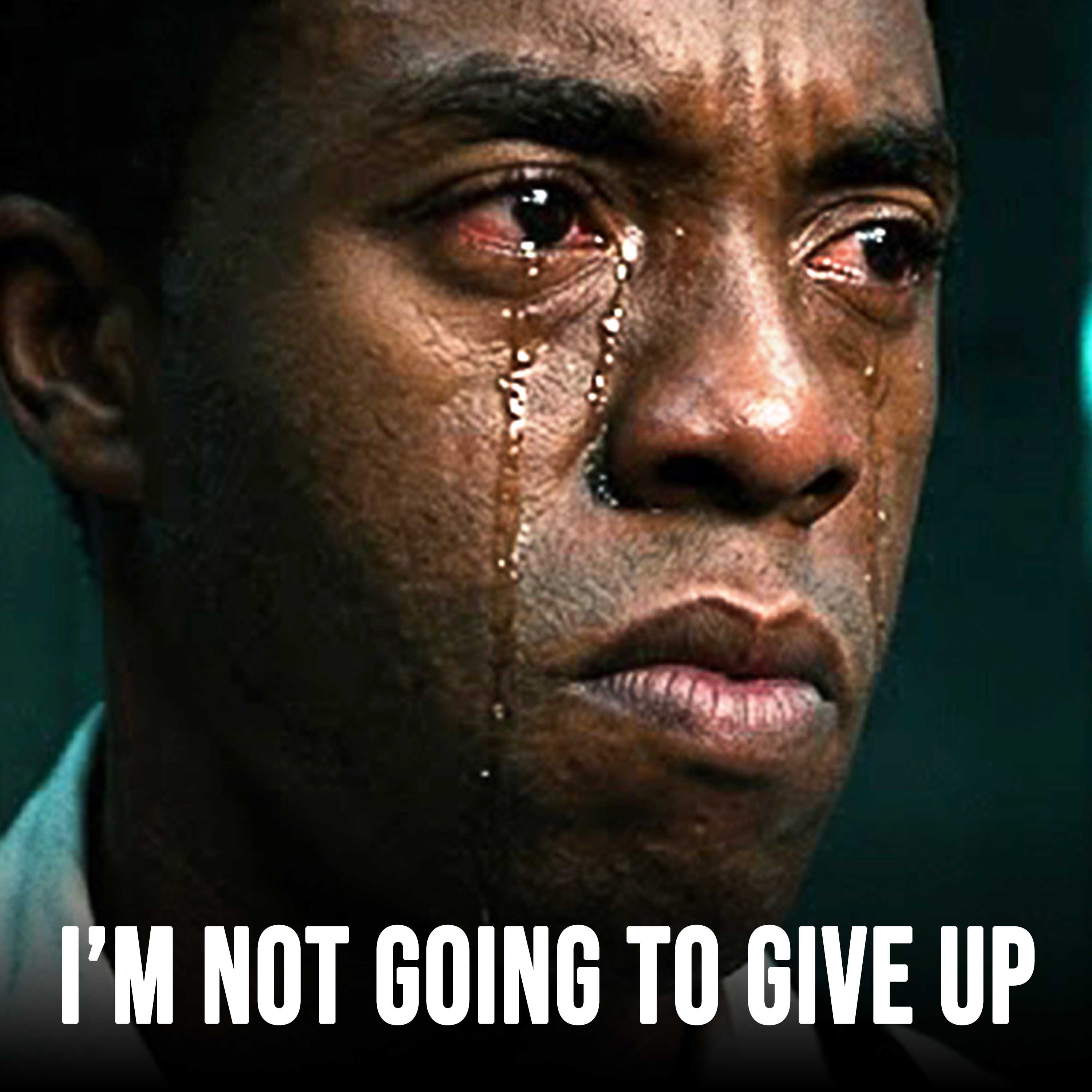 I'M NOT GOING TO GIVE UP cover art