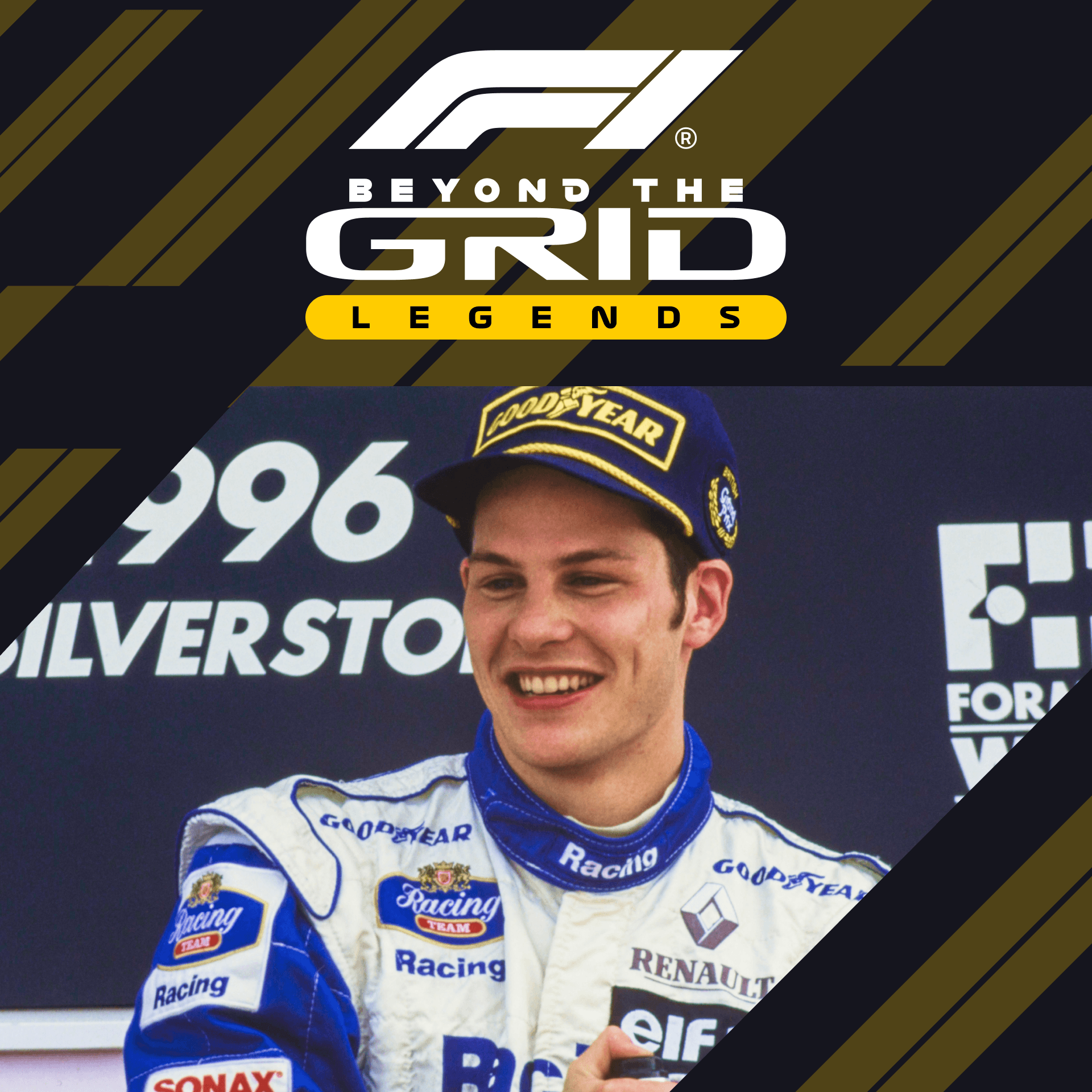 LEGENDS: How Jacques Villeneuve shook up F1 cover art