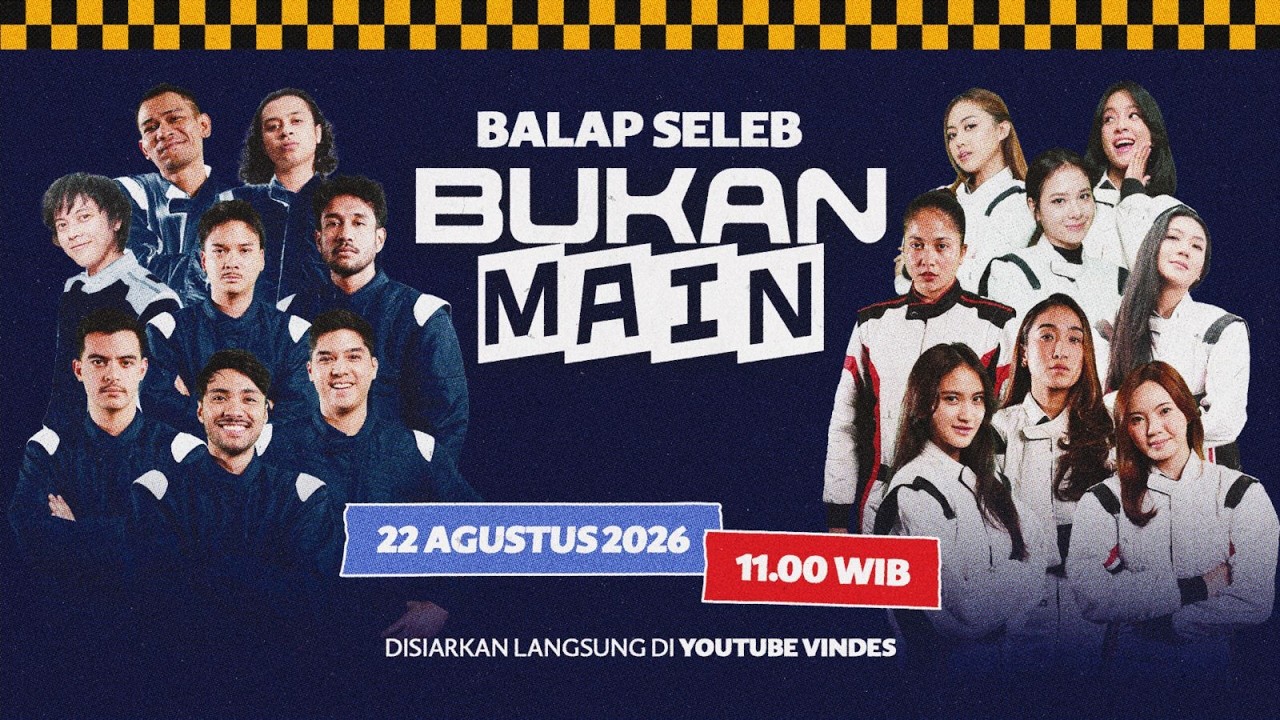 Balap Gokart All Star Live dari Sentul! Bukan Main Racing Edition! cover art