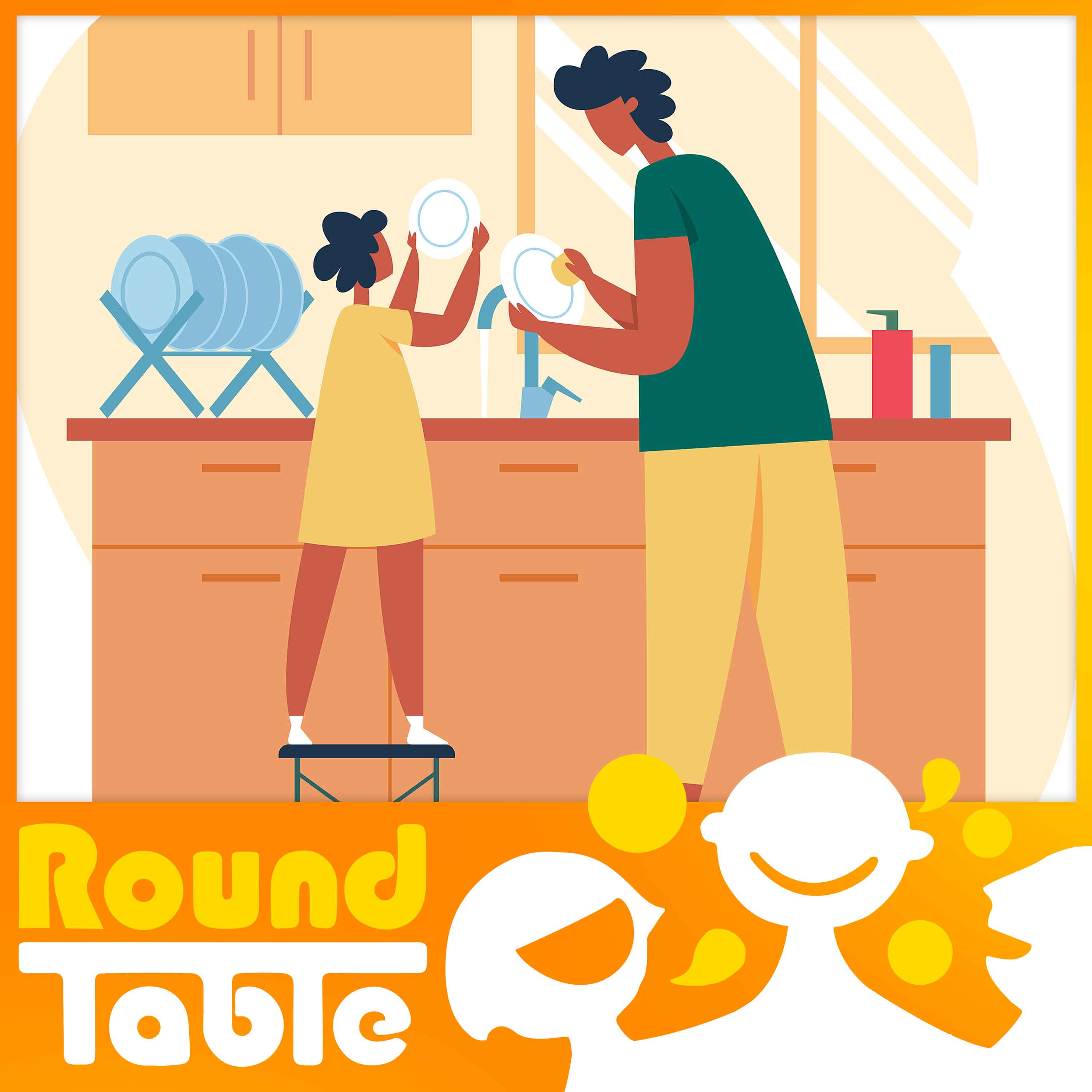 Kids, chores, and why dad doesn't see the laundry cover art
