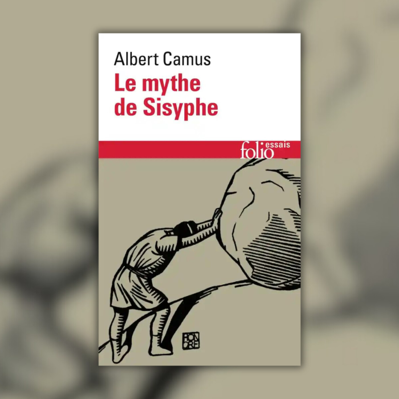 Albert Camus - Le Mythe de Sisyphe cover art