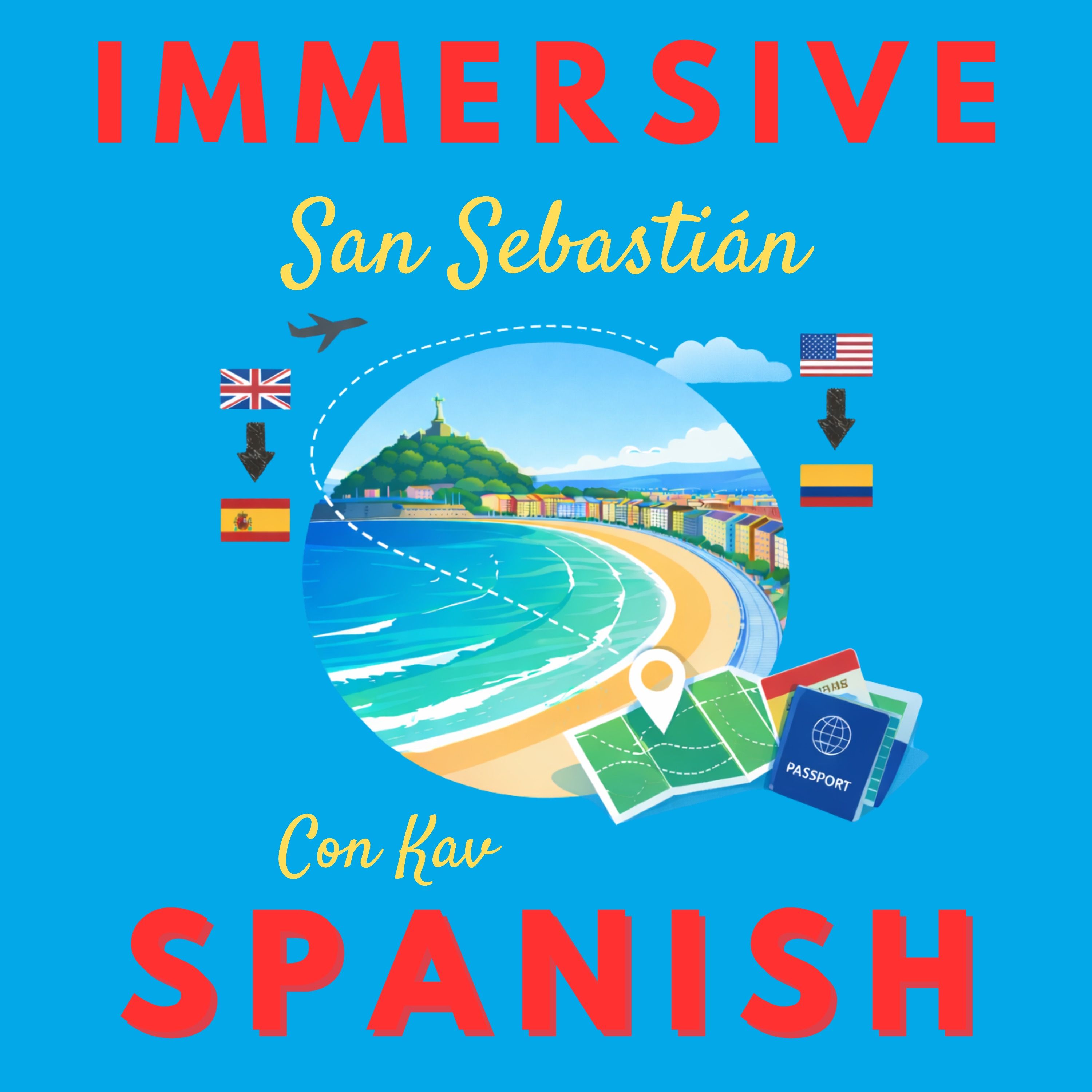 Immersive Spanish, Season 6, San Sebastián Episode 6 - Eroski City Supermarket cover art