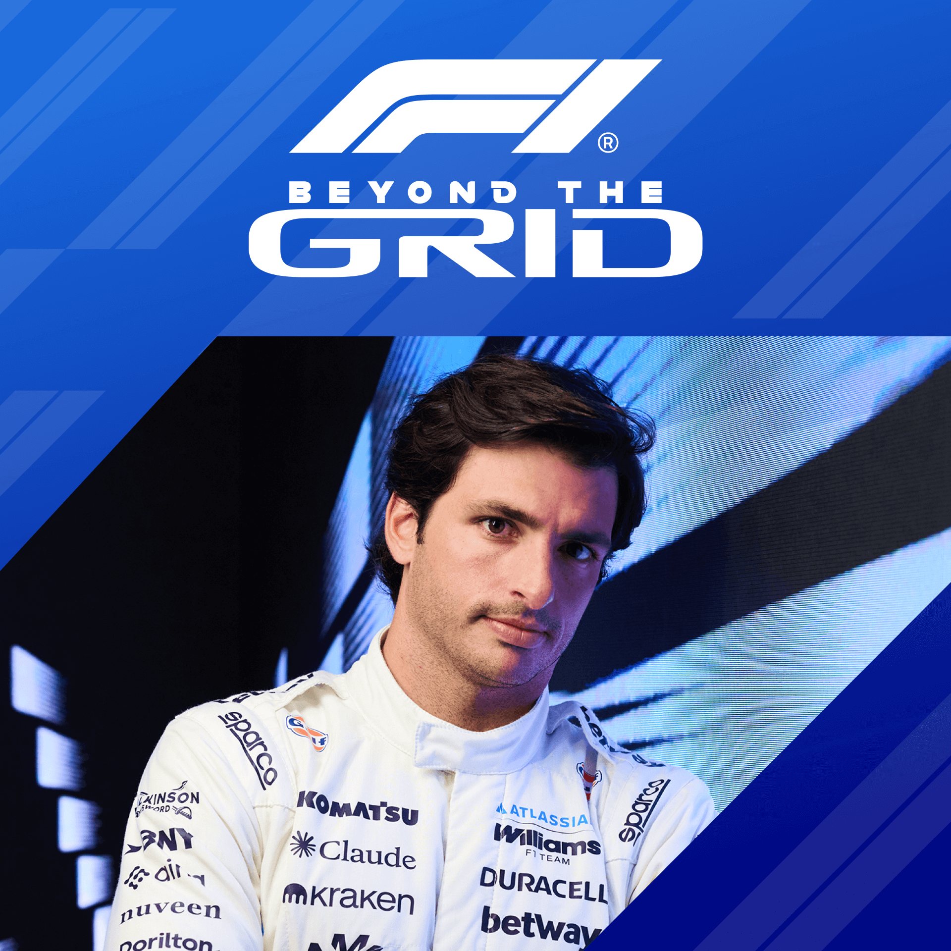 Carlos Sainz: pushing for progress with Williams cover art