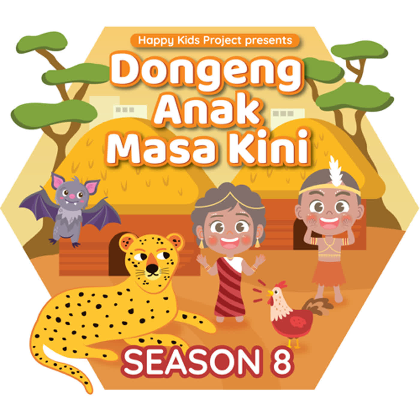 Dongeng Afrika - Asal mula kulit hitam dan putih