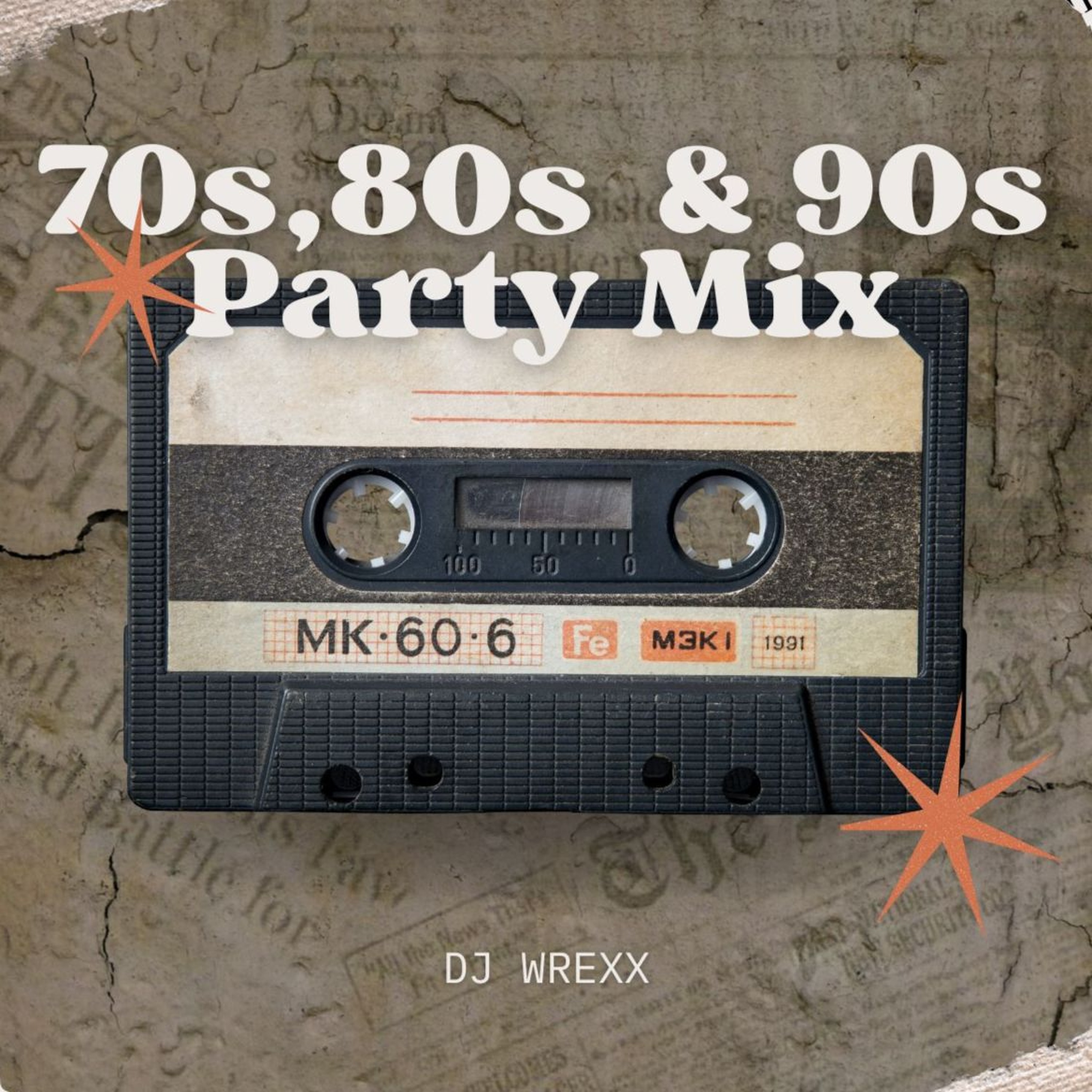 70s 80s and 90s Party Mix cover art