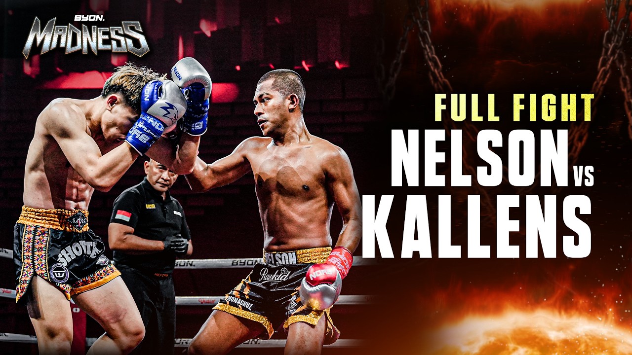 NELSON 'THE MONLUCCANS' JULIANTO VS KALLENS  (BYON MADNESS 4) FULL FIGHT!