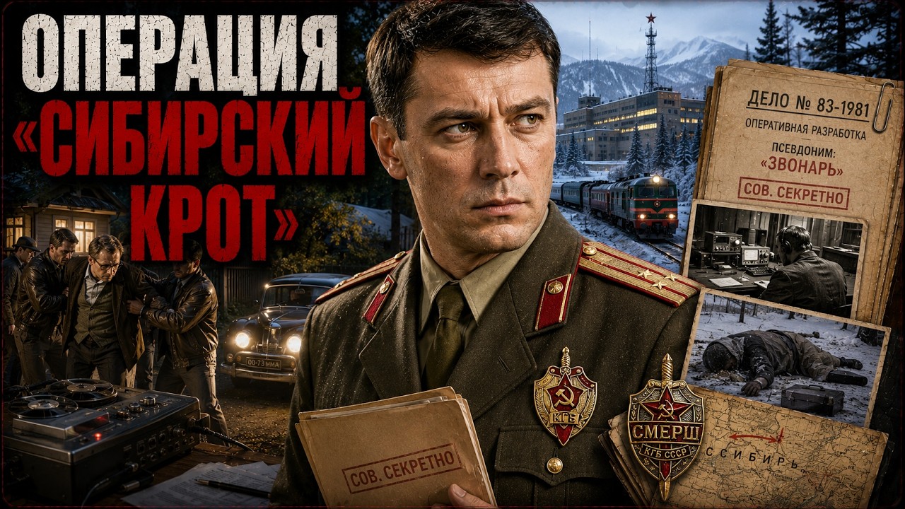 📖 Аудиокнига полная : " Сибирский Крот " Военные Истории / Реальные События👍 cover art