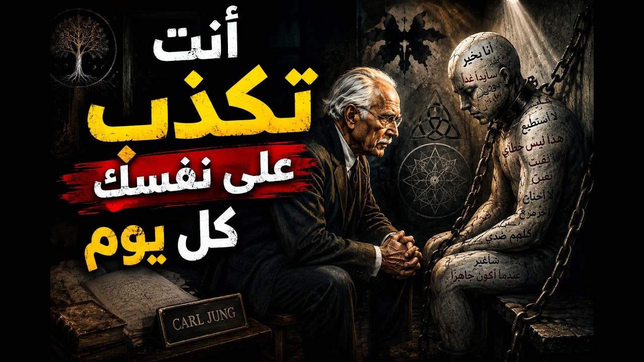 سر "الظل النفسي" لـ كارل يونغ: من أنت حقًا حين لا يراك أحد؟ cover art