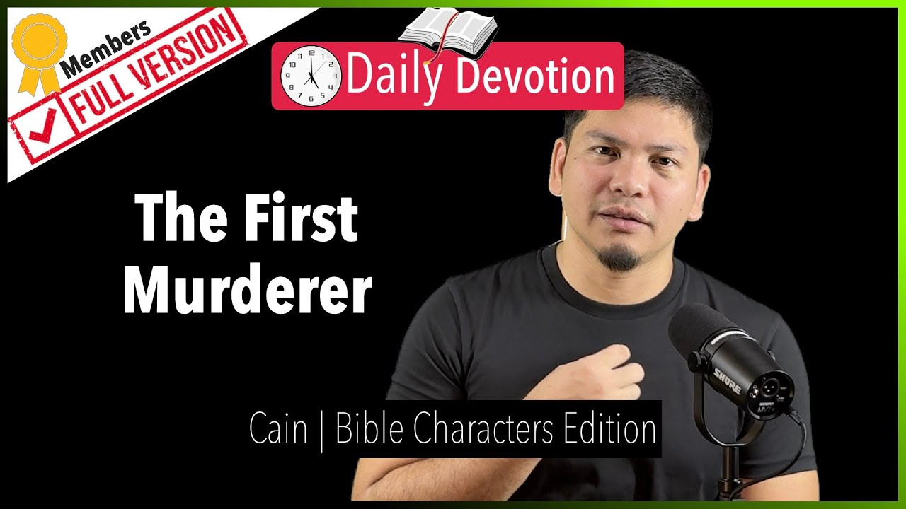 The First Murderer - Cain - Genesis 4:1-12 - 365 Daily Devotions cover art