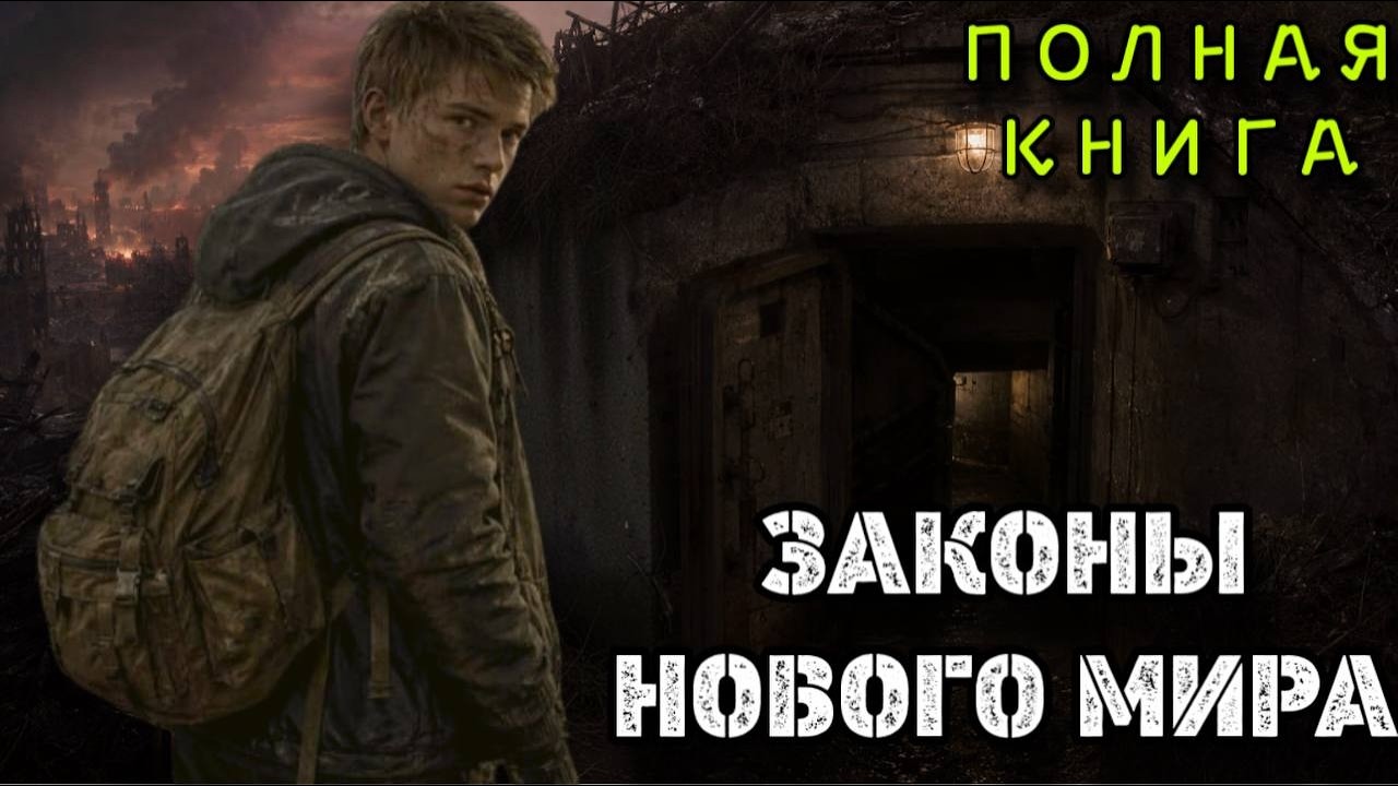 ПОЛНАЯ АУДИОКНИГА : ЗАКОНЫ НОВОГО МИРА / Читает Игорь Синица cover art