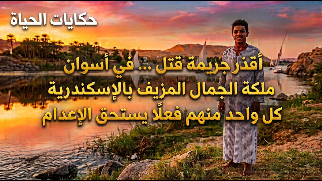 حكايات الحياة | أقذر جريمة قتل في اسوان ملكة الجمال المزيف بالاسكندرية فعلا يستحقوا الاعدام cover art