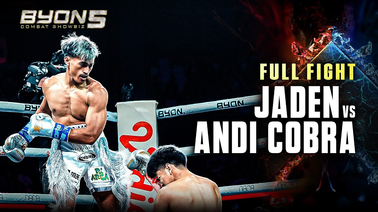 JADEN BACHTERA VS ANDI COBRA (BYON COMBAT SHOWBIZ VOL.5)  FREE FIGHT